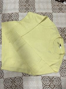 A butter yellow sweatshirt from H&amp;M