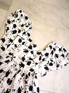 Floral Print Mini Dress