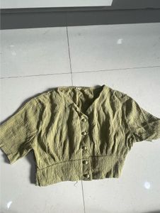 Pastel Green Crop Top