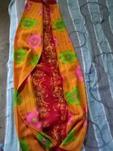 Saree With Beautiful Flower 🌺🌹