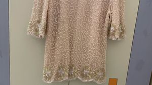 Scala Beaded Pure Silk relaxed fit top