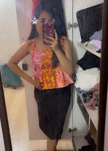 Multicolour Cute Top For Women