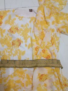 Yellow Ciffone Gown