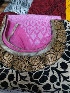 Straight Partywear Pink Color Kurta