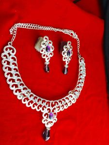 Sliver Necklaces Set