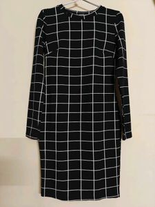 🆕 Shein Checked Bodycon Dress