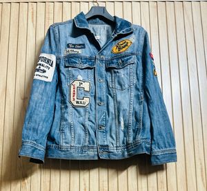 Denim Jacket with Patches
