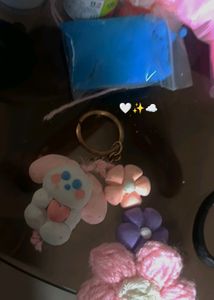 Cute Keychain🩷🌸🌷