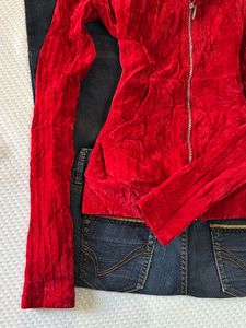 Chinese Velour Fitted Jacket🪭