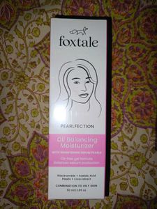 Foxtale Radiance Mask And Oil Balancing Moisturier