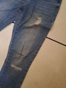 Sky Blue Skinny Jeans