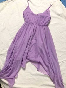 Lavender Flowy Dreamy Dress