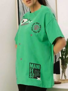 Oversized Fit Marval Drop Shoulder Graphic Tshirt