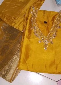 Elegant Yellow Kurta Set