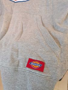 Dickies Gray iconic logo hoodie