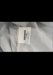 Blue Gathered Dress