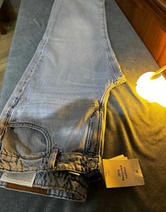 H&amp;M Blue Wide Leg Jeans