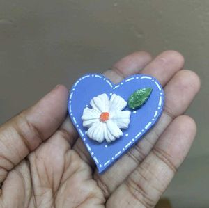 Floral Fridge Magnet 🤍 💜