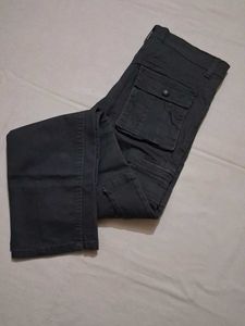 Men&#39;s Gray Cargo Pants
