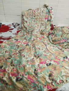 Stylish Floral Frock Suit