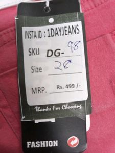 DG-98 Size-28 Slim Jeans