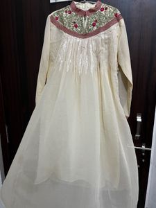 Elegant Cream Tunic Kurta