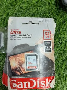Ultra Sdhc Uhs-I Card 32 Gb Speed 120mb/S