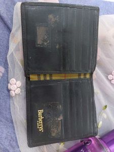 Authentic BURBERRY Folding Wallet Nova Check Flap