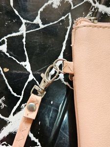 Pink Paris Tower Cat Crossbody Bag