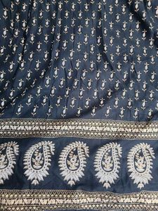 Elegant Black Printed Kurta