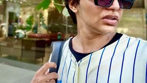 Yousta Men’s Baseball Oversized Shirt