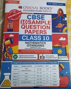 CBSE Class 10 Mathematics Sample Papers