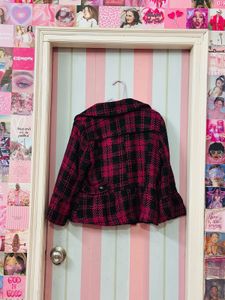 Pink&amp;Black Coat