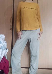 Mustard Long Sleeve Top/T-Shirt ⭐