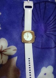Stylish White Watch