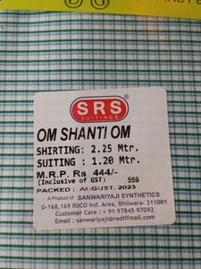 Shirt And Pant Cloth Set