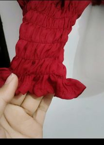 ♥️ New Beautiful Maroon Top For Womens
