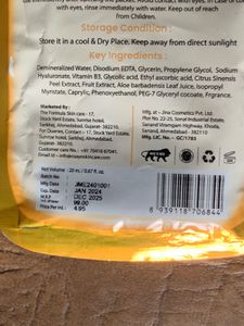 Premium Vitamin C Serum Face Mask