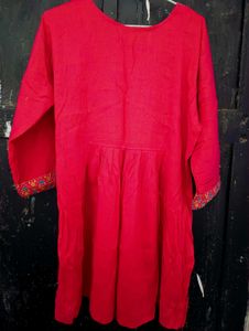 Ethnicity Beautiful ❤️ Rose Colour Kurti💟