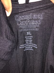 Dazed And Confused Black Sleeveless Top