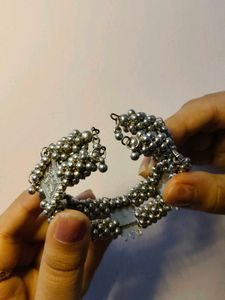 Aesthetic Silver Bracelet 🌊✨