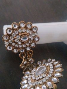 Gold Toned Dual Finger Ring