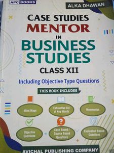₹400 Case Studies Mentor BST Class12