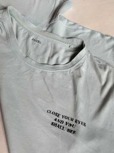 Oversized Sky Blue Tshirt