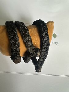 Braided Black Cord Bracelet