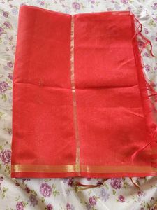 Red & Gold Dupatta