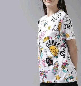 Doodle Print Tee
