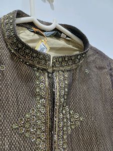 Aarambh Brand Sherwani Style Kurta Chudidar Set