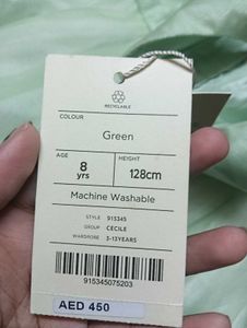 Mint Green Flower Girl Dress