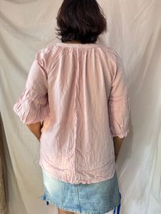 Pink Embellished Top